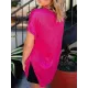 Printed Loose Short Sleeves V-neck T-Shirts Tops Printed Loose Short Sleeves V-neck T-Shirts Tops