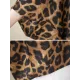 Leopard Batwing Sleeves Loose Round-Neck T-Shirts Tops Leopard Batwing Sleeves Loose Round-Neck T-Shirts Tops