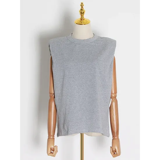 Solid Color Cap Sleeve Loose Round-Neck T-Shirts Solid Color Cap Sleeve Loose Round-Neck T-Shirts