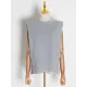 Solid Color Cap Sleeve Loose Round-Neck T-Shirts Solid Color Cap Sleeve Loose Round-Neck T-Shirts