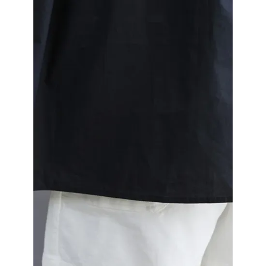 Hollow Pleated Solid Color Split-Joint Half Sleeves Loose V-Neck T-Shirts Hollow Pleated Solid Color Split-Joint Half Sleeves Loose V-Neck T-Shirts