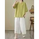 Solid Color Loose Short Sleeves V-Neck T-Shirts Solid Color Loose Short Sleeves V-Neck T-Shirts
