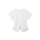 Pleated Solid Color Split-Front Split-Joint Batwing Sleeves Loose Round-Neck T-Shirts Pleated Solid Color Split-Front Split-Joint Batwing Sleeves Loose Round-Neck T-Shirts