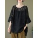 Falbala Pleated See-Through Split-Joint Loose Short Sleeves Round-Neck T-Shirts Falbala Pleated See-Through Split-Joint Loose Short Sleeves Round-Neck T-Shirts
