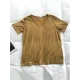 Solid Color Loose Short Sleeves U-Neck T-Shirts Tops Solid Color Loose Short Sleeves U-Neck T-Shirts Tops