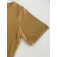 Solid Color Loose Short Sleeves U-Neck T-Shirts Tops Solid Color Loose Short Sleeves U-Neck T-Shirts Tops