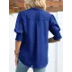 Solid Color Half Sleeves Loose V-Neck T-Shirts Tops Solid Color Half Sleeves Loose V-Neck T-Shirts Tops