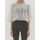 Breathable Solid Color Half Sleeves Loose Round-Neck T-Shirts Tops Breathable Solid Color Half Sleeves Loose Round-Neck T-Shirts Tops