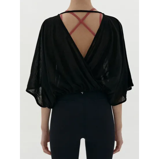 Breathable Solid Color Half Sleeves Loose Round-Neck T-Shirts Tops Breathable Solid Color Half Sleeves Loose Round-Neck T-Shirts Tops