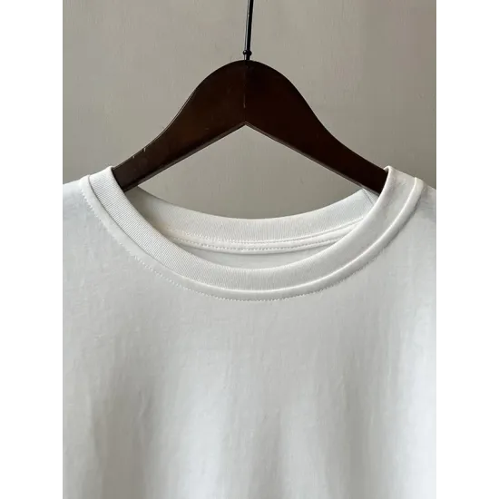 Split-Joint Loose Sleeveless Round-neck T-Shirts Tops Split-Joint Loose Sleeveless Round-neck T-Shirts Tops