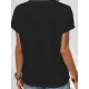 Jacquard Solid Color Split-Front Batwing Sleeves Loose Round-Neck T-Shirts Tops Jacquard Solid Color Split-Front Batwing Sleeves Loose Round-Neck T-Shirts Tops