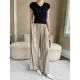 Solid Color Short Sleeves Skinny V-Neck T-Shirts Solid Color Short Sleeves Skinny V-Neck T-Shirts