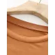 Solid Color Split-Joint Loose Short Sleeves Round-neck T-Shirts Tops Solid Color Split-Joint Loose Short Sleeves Round-neck T-Shirts Tops