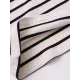 Contrast Color Striped Long Sleeves Skinny Round-Neck T-Shirts Tops Contrast Color Striped Long Sleeves Skinny Round-Neck T-Shirts Tops