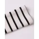 Contrast Color Striped Long Sleeves Skinny Round-Neck T-Shirts Tops Contrast Color Striped Long Sleeves Skinny Round-Neck T-Shirts Tops