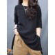 Solid Color Half Sleeves Loose Round-Neck T-Shirts Tops Solid Color Half Sleeves Loose Round-Neck T-Shirts Tops