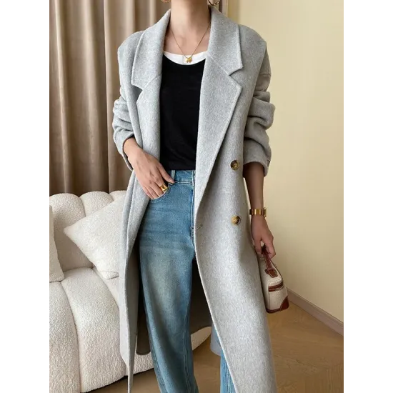 Asymmetric Split-Joint False Two Long Sleeves Round-Neck T-Shirts Tops Asymmetric Split-Joint False Two Long Sleeves Round-Neck T-Shirts Tops