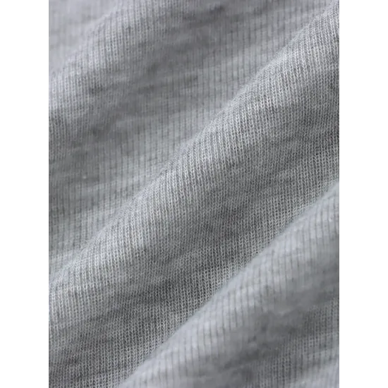Asymmetric Split-Joint False Two Long Sleeves Round-Neck T-Shirts Tops Asymmetric Split-Joint False Two Long Sleeves Round-Neck T-Shirts Tops