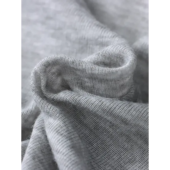 Asymmetric Split-Joint False Two Long Sleeves Round-Neck T-Shirts Tops Asymmetric Split-Joint False Two Long Sleeves Round-Neck T-Shirts Tops