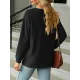 Split-Joint Long Sleeves Loose V-Neck T-Shirts Split-Joint Long Sleeves Loose V-Neck T-Shirts