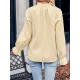 Elasticity Ruffled Solid Color Long Sleeves Ruffle Sleeves Mock Neck T-Shirts Tops Elasticity Ruffled Solid Color Long Sleeves Ruffle Sleeves Mock Neck T-Shirts Tops
