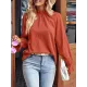 Elasticity Ruffled Solid Color Long Sleeves Ruffle Sleeves Mock Neck T-Shirts Tops Elasticity Ruffled Solid Color Long Sleeves Ruffle Sleeves Mock Neck T-Shirts Tops