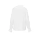 Elasticity Ruffled Solid Color Long Sleeves Ruffle Sleeves Mock Neck T-Shirts Tops Elasticity Ruffled Solid Color Long Sleeves Ruffle Sleeves Mock Neck T-Shirts Tops
