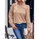 Asymmetric Long Sleeves Loose One-Shoulder T-Shirts Tops Asymmetric Long Sleeves Loose One-Shoulder T-Shirts Tops