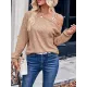 Asymmetric Long Sleeves Loose One-Shoulder T-Shirts Tops Asymmetric Long Sleeves Loose One-Shoulder T-Shirts Tops