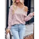 Asymmetric Long Sleeves Loose One-Shoulder T-Shirts Tops Asymmetric Long Sleeves Loose One-Shoulder T-Shirts Tops