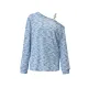 Asymmetric Long Sleeves Loose One-Shoulder T-Shirts Tops Asymmetric Long Sleeves Loose One-Shoulder T-Shirts Tops