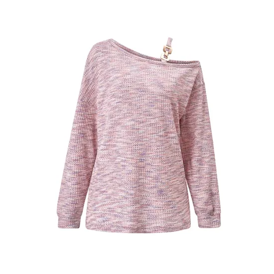 Asymmetric Long Sleeves Loose One-Shoulder T-Shirts Tops Asymmetric Long Sleeves Loose One-Shoulder T-Shirts Tops