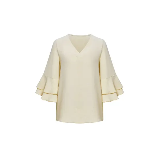 Solid Color Half Sleeves Loose V-Neck T-Shirts Tops Solid Color Half Sleeves Loose V-Neck T-Shirts Tops