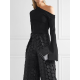 Long Sleeves Skinny Asymmetric Solid Color One-Shoulder T-Shirts Tops Long Sleeves Skinny Asymmetric Solid Color One-Shoulder T-Shirts Tops