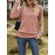 Colorful Solid Color Long Sleeves Loose Square-neck T-Shirts Tops Colorful Solid Color Long Sleeves Loose Square-neck T-Shirts Tops