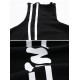 Black Printed High-Neck Long Sleeve T-Shirt Black Printed High-Neck Long Sleeve T-Shirt