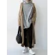Urban Black&Gray High-Neck Long Sleeve Oversize T-Shirt Urban Black&Gray High-Neck Long Sleeve Oversize T-Shirt