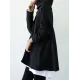 Urban Black&Gray High-Neck Long Sleeve Oversize T-Shirt Urban Black&Gray High-Neck Long Sleeve Oversize T-Shirt