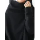 Urban Black&Gray High-Neck Long Sleeve Oversize T-Shirt Urban Black&Gray High-Neck Long Sleeve Oversize T-Shirt