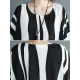Original Chiffon Batwing Sleeves Striped Shirts Tops Original Chiffon Batwing Sleeves Striped Shirts Tops