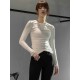 Simple Solid Color Round-Neck Long Sleeves T-Shirt Simple Solid Color Round-Neck Long Sleeves T-Shirt