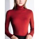 13 Colors High-Neck Solid Color Long Sleeves T-Shirt Top 13 Colors High-Neck Solid Color Long Sleeves T-Shirt Top