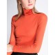 13 Colors High-Neck Solid Color Long Sleeves T-Shirt Top 13 Colors High-Neck Solid Color Long Sleeves T-Shirt Top