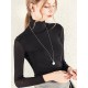 13 Colors High-Neck Solid Color Long Sleeves T-Shirt Top 13 Colors High-Neck Solid Color Long Sleeves T-Shirt Top