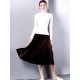 13 Colors High-Neck Solid Color Long Sleeves T-Shirt Top 13 Colors High-Neck Solid Color Long Sleeves T-Shirt Top