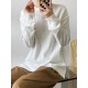3 Colors Loose Casual Solid Color Split-Side T-Shirt Top 3 Colors Loose Casual Solid Color Split-Side T-Shirt Top