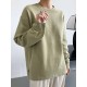 3 Colors Loose Casual Solid Color Split-Side T-Shirt Top 3 Colors Loose Casual Solid Color Split-Side T-Shirt Top