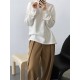 3 Colors Loose Casual Solid Color Split-Side T-Shirt Top 3 Colors Loose Casual Solid Color Split-Side T-Shirt Top
