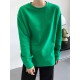 3 Colors Loose Casual Solid Color Split-Side T-Shirt Top 3 Colors Loose Casual Solid Color Split-Side T-Shirt Top