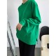 3 Colors Loose Casual Solid Color Split-Side T-Shirt Top 3 Colors Loose Casual Solid Color Split-Side T-Shirt Top
